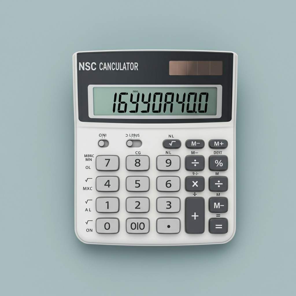 NSC Calculator - National Savings Certificate Interest Rate